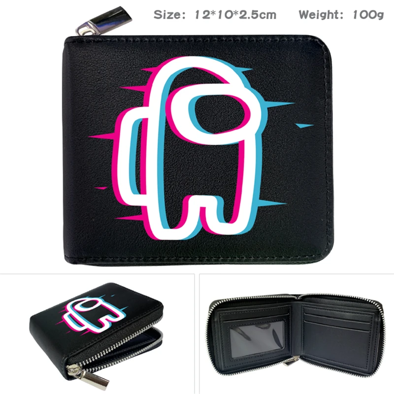 New Arrival Anime Game Wallet PU Leather Short Purse With  Card Holder WM 