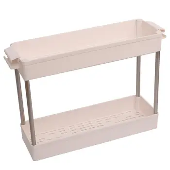 

1pc Bathroom Storage Rack Plastic Multi-Layer Shelf Multifunction Storage Rack For Kitchen Bathroom Corner