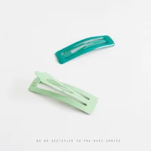 Цветная длинная заколка, Южная Корея, заколка конфетного цвета для девочек, повязка на голову, BB заколка для детей и взрослых, маленькая заколка на голову