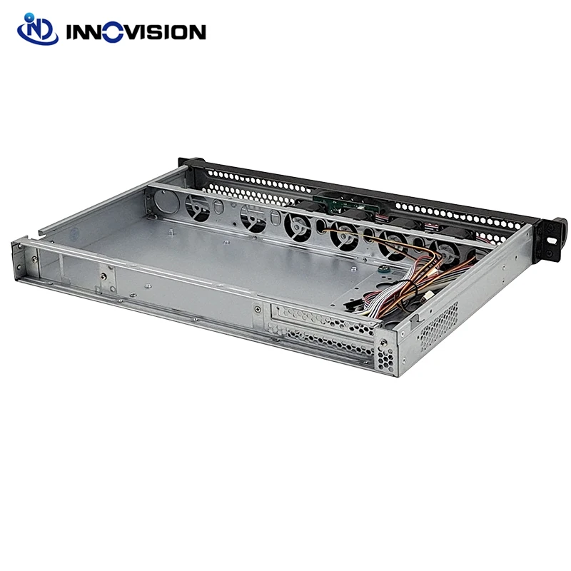 Ultra 1u Rack Server Chassis Suporte Mini-itx Motherboard Profundidade 300 mm Caixa do Computador 1u - Imagem 4