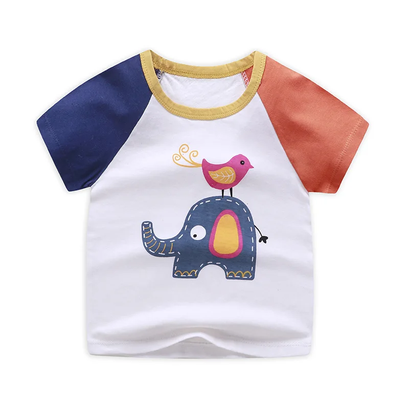 Newborn Baby Kids T Shirts For Girls Boys Tshirt Summer Cotton Cartoon