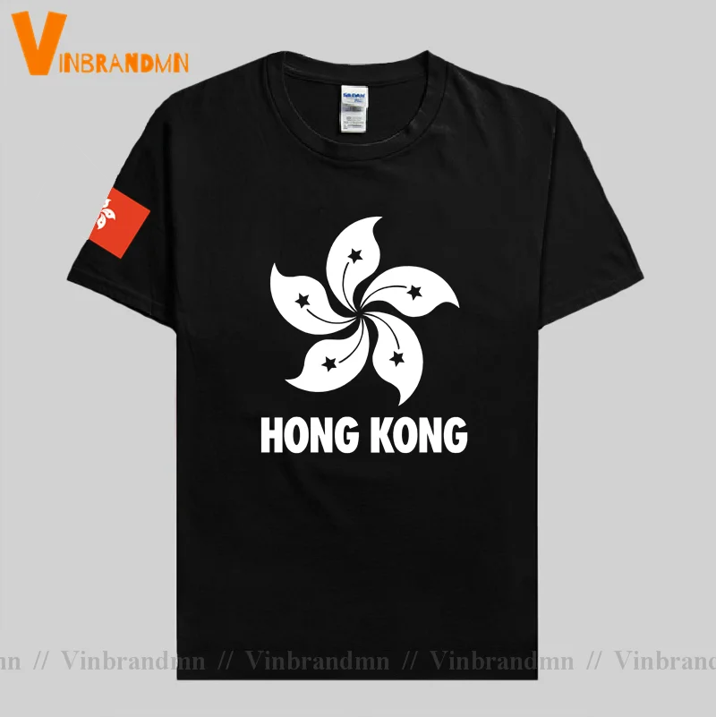 중국 홍콩 홍콩 HKG 홍콩 국기 홍콩 Kongese 티셔츠 남자 새로운 패션 Streetwear 힙합 티셔츠 의류 탑스 티셔츠