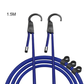 

Adjustable Car Elastic Cords Luggage Straps Ropes Tensioning Belts Clotheslines with Hooks