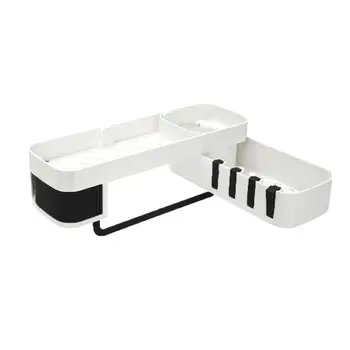 

Corner Shower Shelf Bathroom Shampoo Shower Shelf Holder Kitchen Storage Rack Organizer Wall Mounted Type Shelf Holder