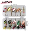 10 unids/lote LUSHAZER pesca cuchara de cebos spinner señuelos 3g-7g pesca japonesa Señuelos de metal spinnerbait isca artificial libre con caja ► Foto 1/6