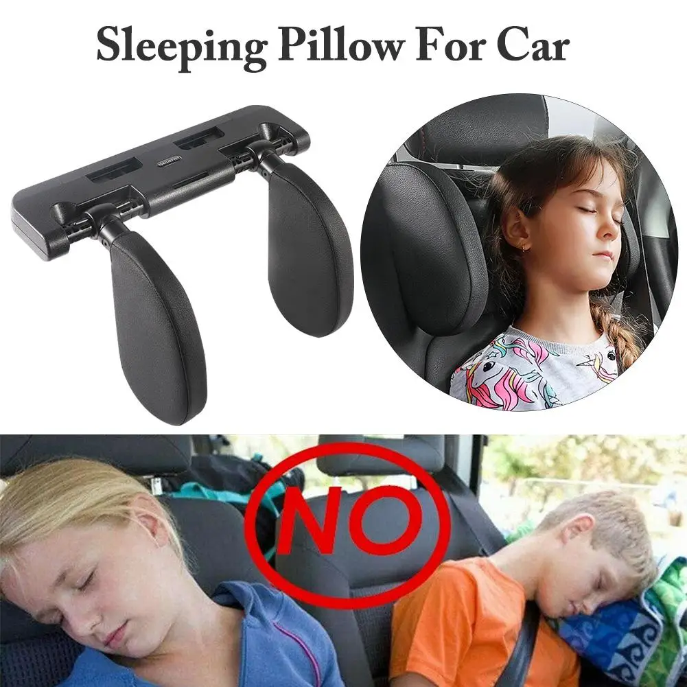 

Car Seat Pillow Headrest Neck Support Travel Sleeping Cushion for Kids Adults Car Seat Headrest Useful For Cars Universal