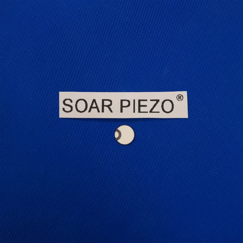 Ultrasonic Piezoelectric Ceramic Disc 12*5MHz-PZT4 Piezoelectric Disc PZT Crystals Sensor Element PZT Cleaning Transmitter Chips
