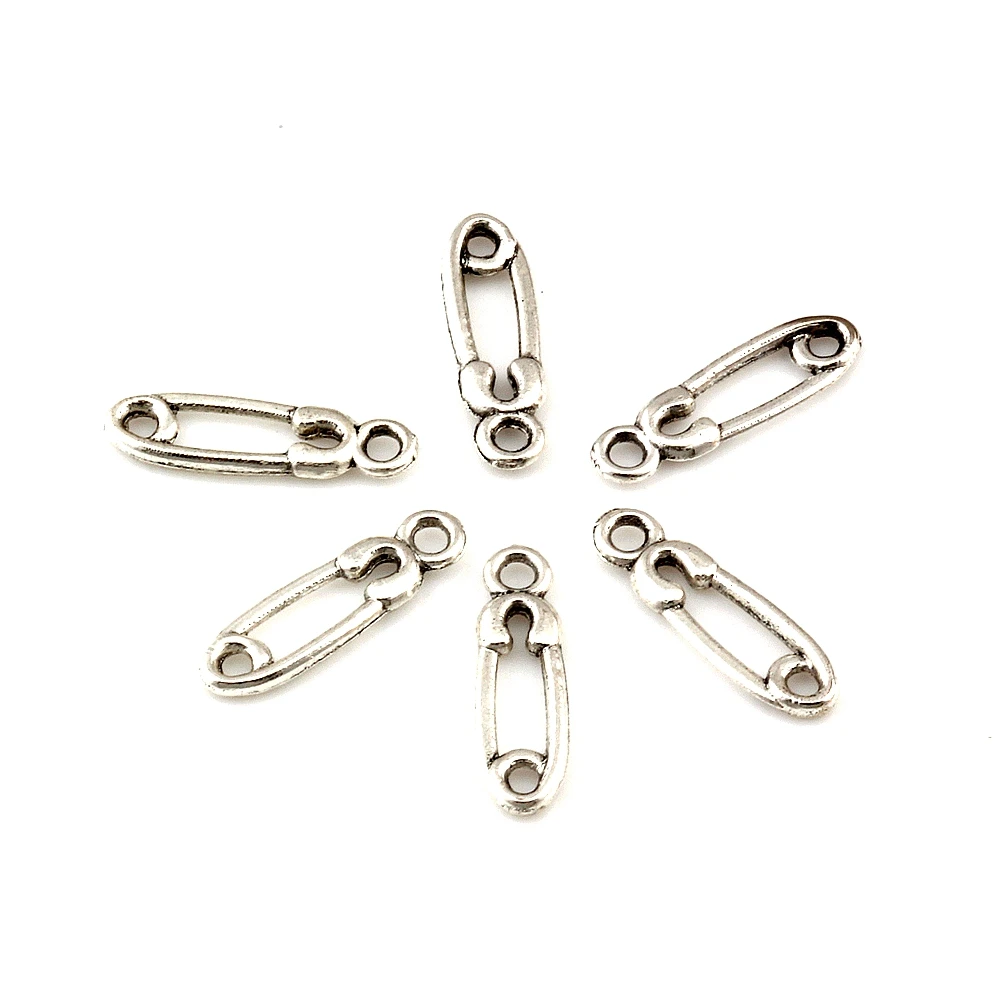 

300Pcs Pin Charms Pendants Crafts Making Findings DIY Handmade Jewelry For Necklace 4.8x16.8mm A-608