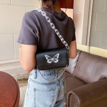 

Cute Reflective Laser Butterfly Design Fashion Girl's Handbag Shoulder Bag Tote Bag Crossbody Bag Women Casual Clutch Bag Bolsa