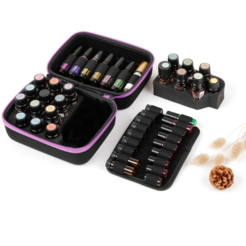 Bag Eļļas Case Essential Daudzfunkciju Savāc Glabāšanas Pudeles Bezmaksas Režģu Turētājs Smaržu Organizators Sieviešu kombinācija Pārnēsājams_voghion.com