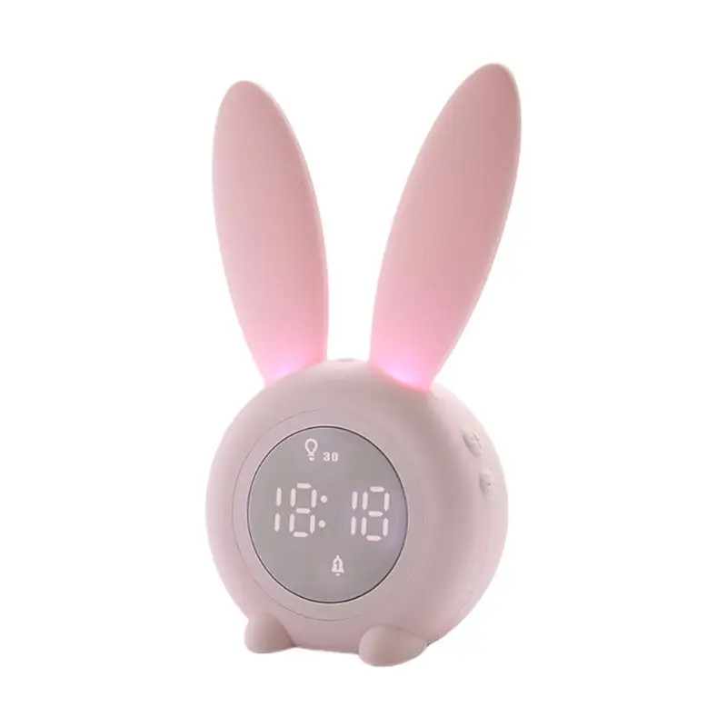 

Bunny Kids Alarm Clock, Children's Sleep Trainer Clock, Night Light for Kids
