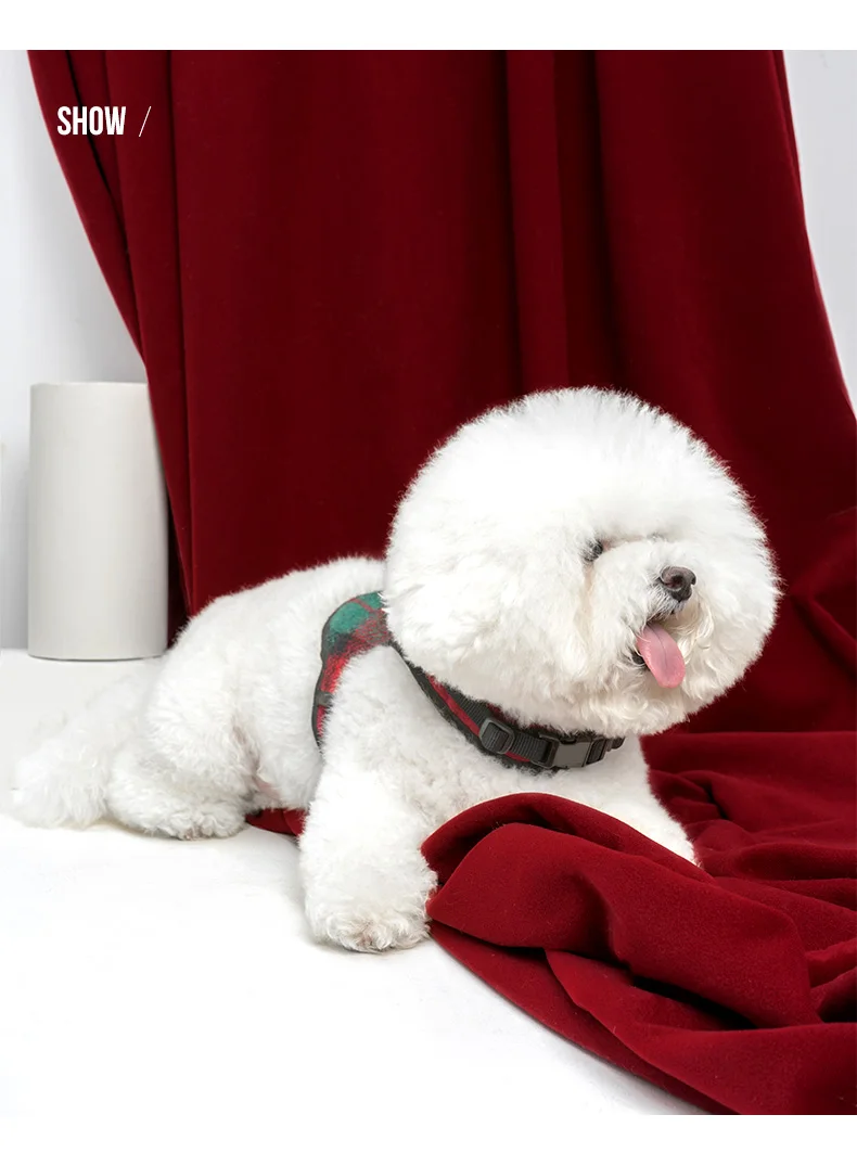 TUFF HOUND жгут для домашних животных зимой Харрис Твид шерсть фланелевый жилет быстросъемный питомец Рождество Собака Теплая осенняя/зимняя одежда