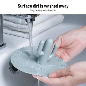 

1Pcs Floor Drain Deodorizer Sewer Deodorant Cover Bathroom Kitchen Creative Floor Drain Deodorant Toilet Round Silicone Cover