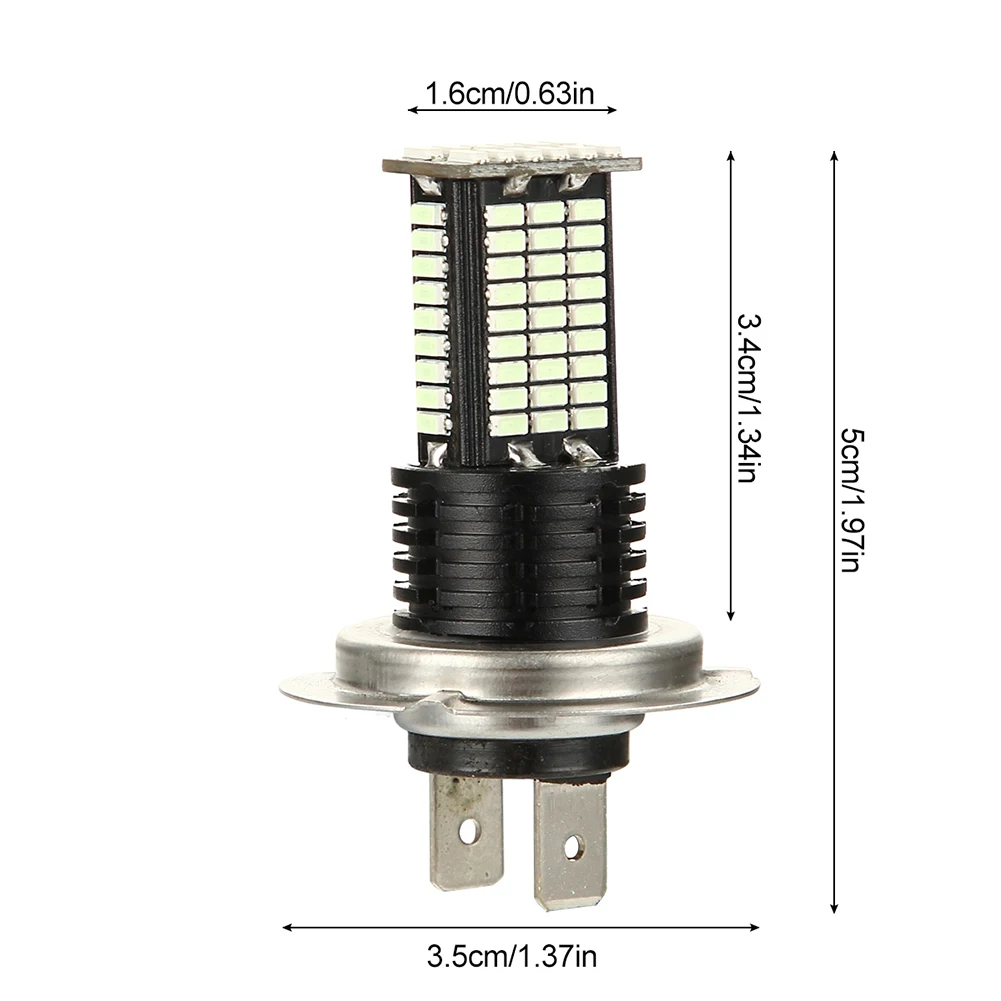 2 шт. H7 84SMD 8000K Автомобильный светодиодный светильник для грузовика SMD, яркий противотуманный светильник, сменная лампа для автомобиля carros, аксессуары для интерьера