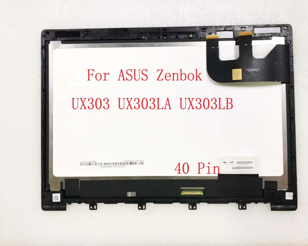 ЖК-дисплей 13 3 дюйма Full HD для Asus Zenbook UX303 UX303LA DB51T светодиодный сенсорный экран в