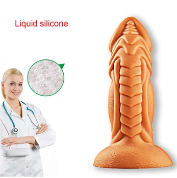 2022 Dildo For Women Masturbation Sex Toy Liquid Silicone Anal Dildo With Suction Cup Huge Penis Butt Plug Erotic Sex Shop 3
