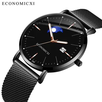 

Men Watch Relogio Masculino Fashion Watch Men Simple Stainless Steel With Luminous Small Dial Men's Quartz Watch Reloj Hombre