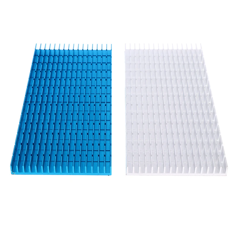 Aluminum Radiator Fin Mobile Phone Cooling Heatsink Radiator Cutting Slot Heatsink Blind Radiating Fin Heat Sink 150*65*8MM 1Pc aluminum heatsink radiator