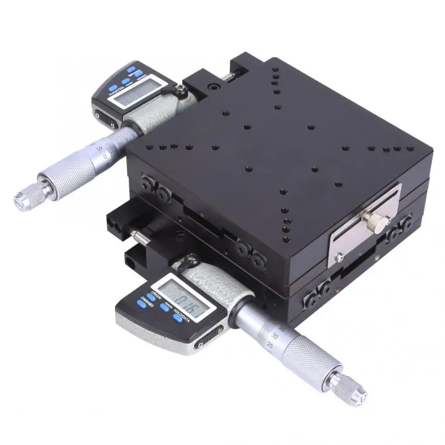 SEMXY120-AS микрометр платформа цифровой дисплей 120x120 мм 0,002 мм Микрометр роликовый микрометр