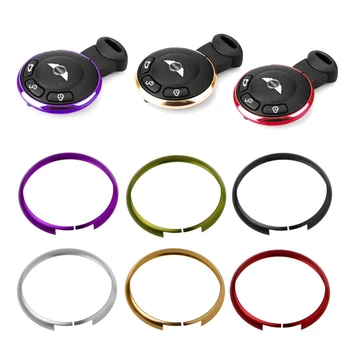 

1pcs New Aluminum Alloy Key Ring Trim Chain For BMW Mini Cooper Clubman Countryman