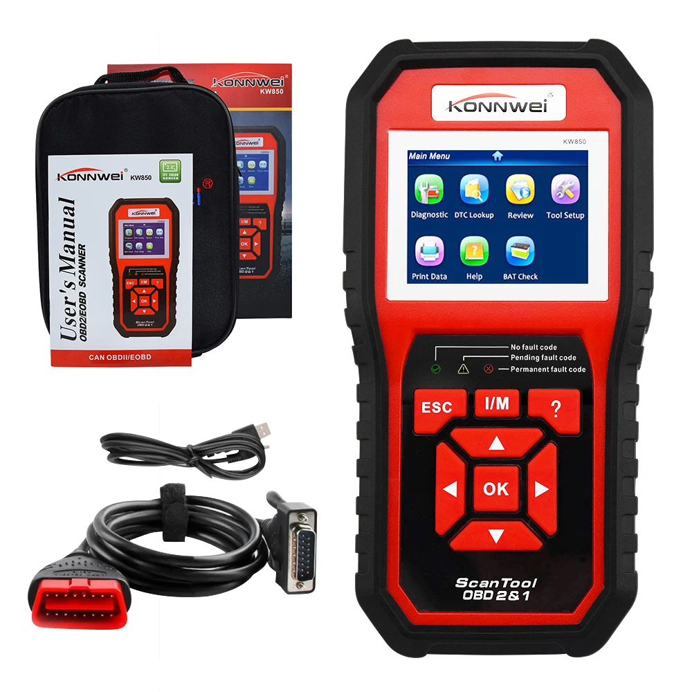OBD2 Auto Diagnostic Scanner Tool Car Engine Code Reader Scan Diagnosis Acessories for BMW Volvo Peugeot Mercedes Benz Toyota VW