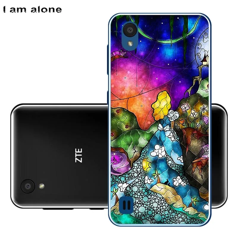 Чехлы для телефонов I am alone для zte Blade A5 5,45 дюймов Мягкий ТПУ модный мобильный для zte A5 сумки задняя крышка - Цвет: TPU C51