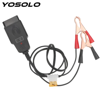

YOSOLO Auto Emergency Power supply Cable Automotive OBD2 Battery Replacement Tool Universal Car Computer ECU Memory Saver