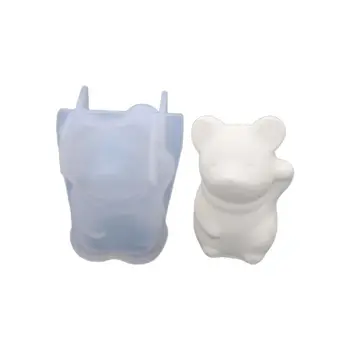 

DIY Crystal Epoxy Mold Cartoon Animal Mouse Silicone Mould Decoration Pendant Making Molds