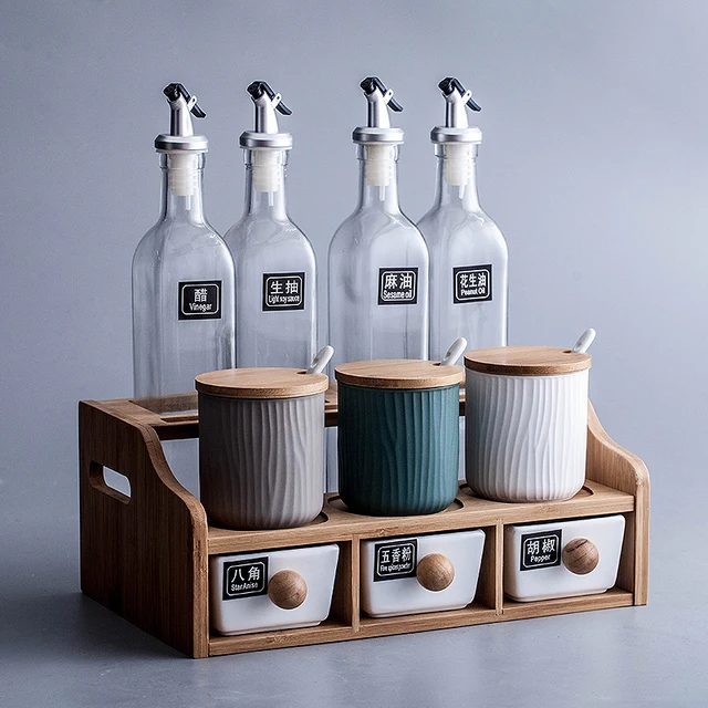 Cookware HÄRLIG Pastel Ceramic Seasoning Jar TRÖSKEL