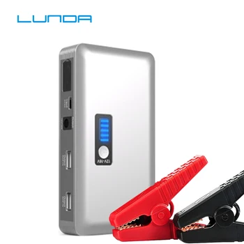 

12000mWh Car Battery Jump Starter Smart Emergency Starting Device 600A Peak Power Bank Car Charger Car Booster EU Plug