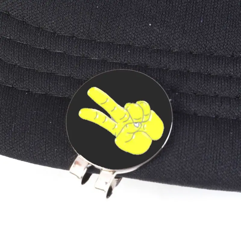 Металлическая магнитная шапочка для гольфа с зажимом для гольфа, метка для гольфа, солнцезащитные очки для гольфа, профессиональные аксессуары для гольфа