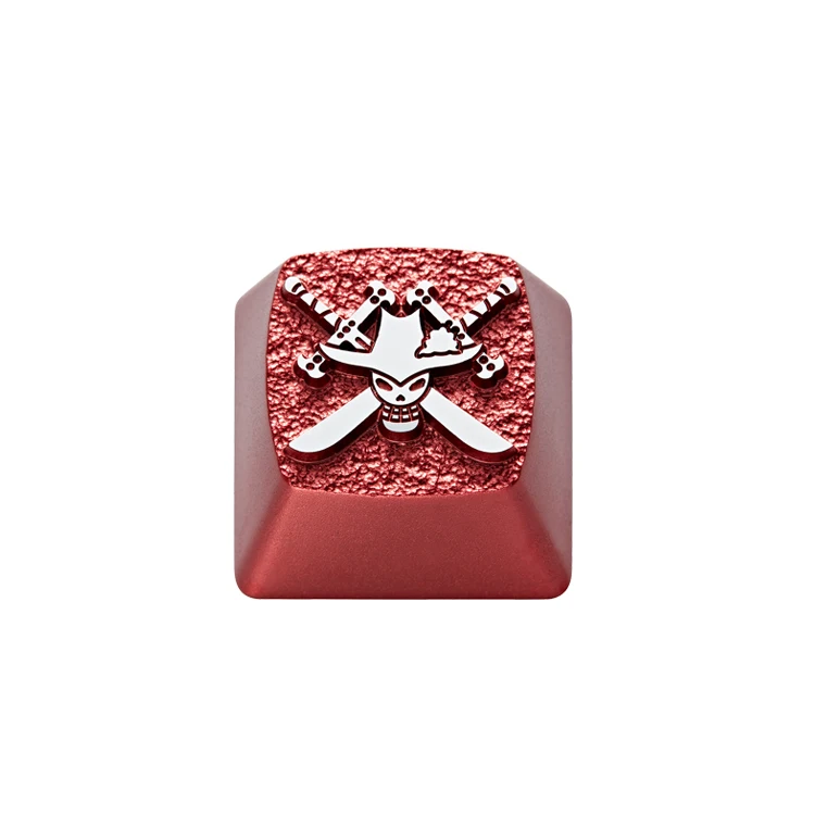 ZOMO OP Mihawk Zomo одна деталь Artisan Keycap CNC анодированный алюминий совместимый Cherry MX Переключатель esc Брук Чоппер Franky Luffy игрушки Санджи и Нами Зоро - Цвет: ZOMO OP Mihawk