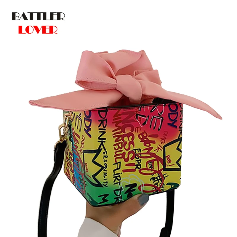 Rainbow Box Handbag for Women 2020 Large Luxury Shoulder Bag Female Travel Totes Ladies Crossbody Bags