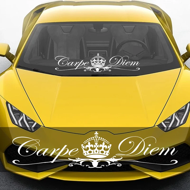 CS40041# наклейки на авто Carpe Diem водонепроницаемые машину наклейка для автонаклейка
