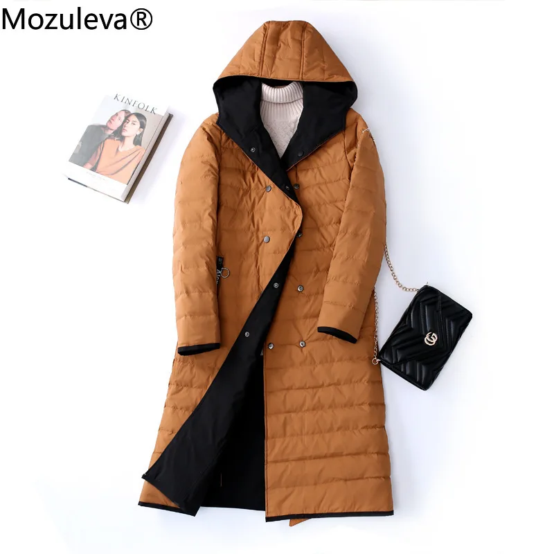 Mozuleva 2020 Winter Women 90% White Duck Down