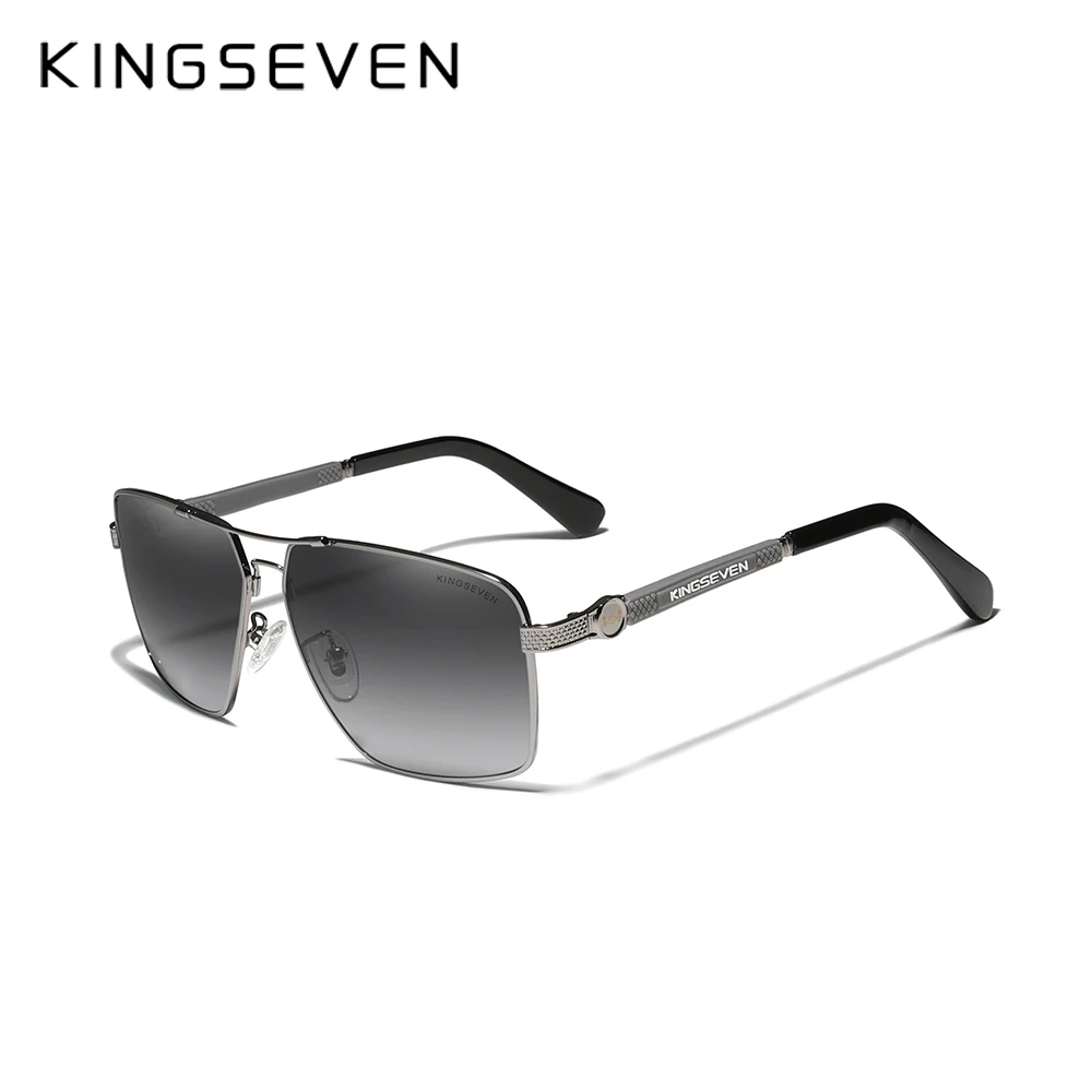 KINGSEVEN 새로운 디자인 선글라스 편광 코팅 렌즈 자동 리셋 프레임워크 운전 UV400 보호 안경 남성/여성 Oculos
