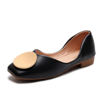 

LIMEIKE 2020 Woman Loafers Luxury Female Slip On Flats Shoes Ladies Comfort Work Shoes