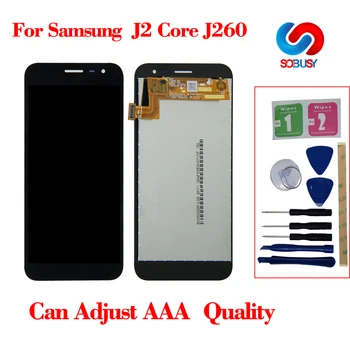

Super Amoled 5'' for Samsung Galaxy J2 Core J260 LCD Display Screen Touch Screen Digitizer Assembly Replace For samsung J260 lcd