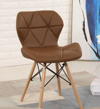 Dining Chairs Study Dining Room Back Chair Home Simple American Retro Butterfly Chairs Nordic Living Room Dining Chair Sillas PU
