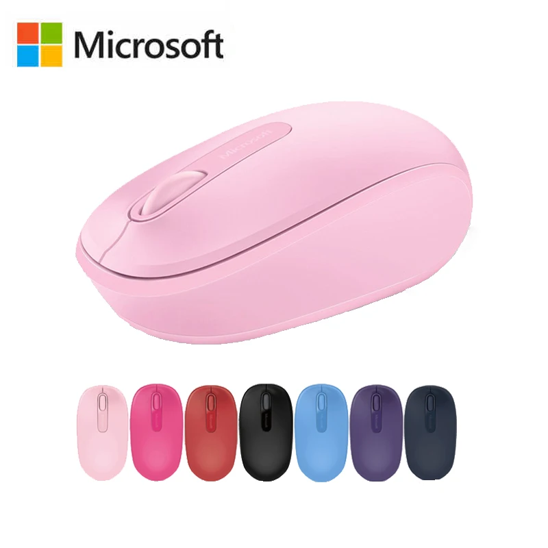 Microsoft 1850 Draadloze Muis 2,4 Ghz Muis Draagbare Muis Student Mini Roze Verse Art Creatieve Leuke Muis Voor ноутбук Настольный