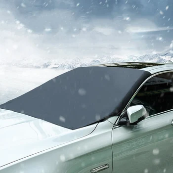 

Magnetic Car Front Windscreen Snow Ice Shield Cover Autos Windshield Sunshade Anti-frost Anti-fog Universal Car Sun Protector