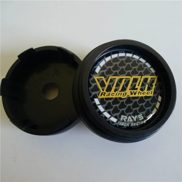 4 stücke Rays Nabendeckel 60mm VOLK RACING Auto Rad Abzeichen Kappe Abdeckung