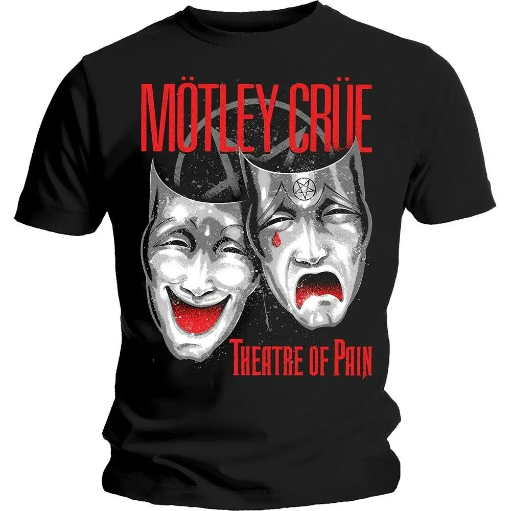 Motley Crue Theatre Of Pain футболка металлическая рок-группа |