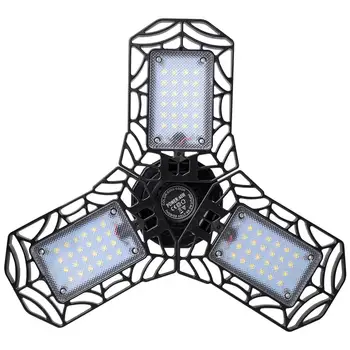 

E27 led bulb Deformable Garage lights 40W LED bulb Home Workshop Lighting High Intensity Adjustable Shining bright Parking Lamps