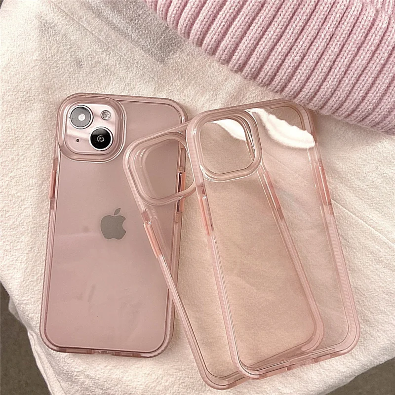 Soft Pink Protective Iphone Case