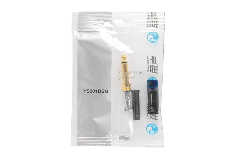 YongSheng (Neutrik) Jack 6 35 мм Большой двухжильный/трехжильный TS/ТРС разъем подойдет как для