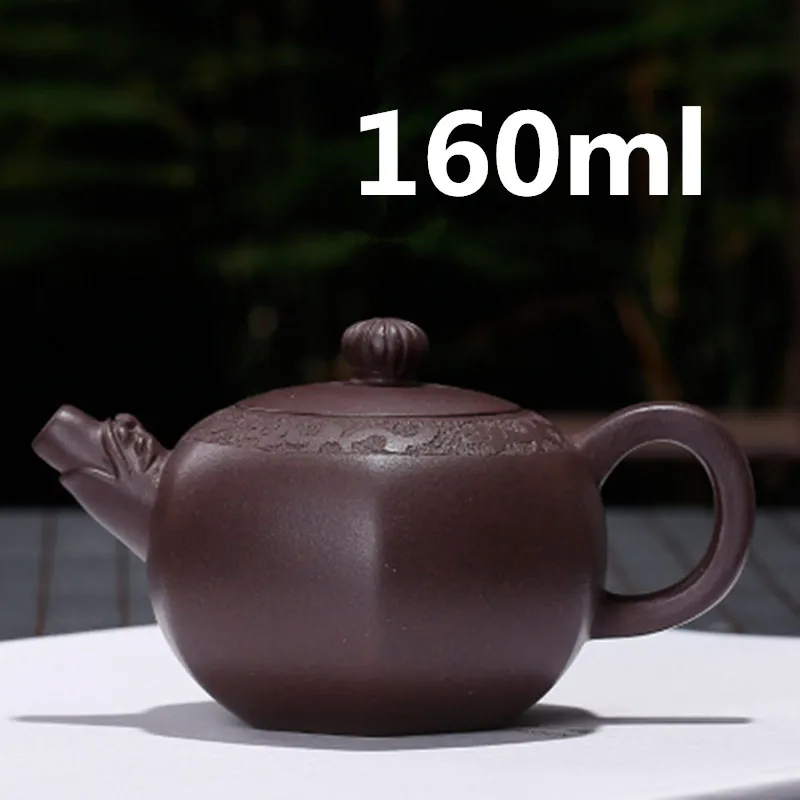 

Chinese Tea Pot Beautiful Tea Set Zisha Teapot Yixing Tea Pot 160ml High Quality Famous Handmade Pots Gift Packaging