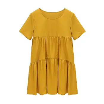 

New Fashion Summer Maternity Dresses Easy Breastfeeding Dress For Pregnancy Women Short Sleeve Pregnant Women Dress