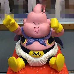 Dragon Ball Z последний босс сидя осанка смех жир Majin пластиковая фигурка Буу Коллекция Модель игрушки X2838