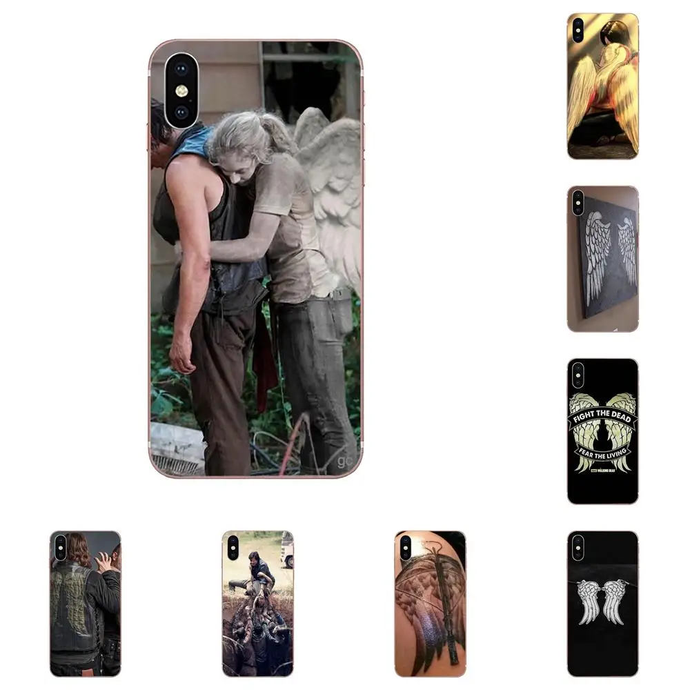 Silicone Cases Walking Dead Daryl Dixon Wing For Galaxy J1 J2 J3 J330 J4 J5 J6 J7 J730 J8 2015 2016 2017 2018 mini Pro | Мобильные